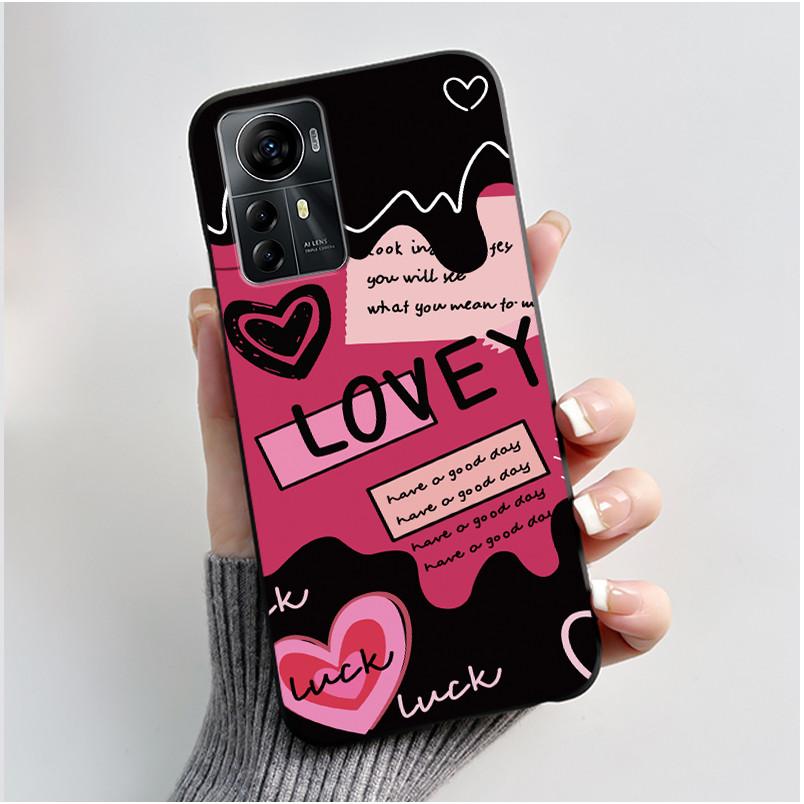 Casing For ZTE Blade A72s A7050/V41 Smart Case Luxury Dragon Cute Cool Boys Girls Black Matte Soft TPU Silicone Shell Back Cover