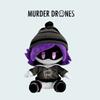 Oficiální plyšová hračka Cyn Uzi z Murder Drones Glitch Autentický anime doplněk Plyšový přívěsek Sběratelská panenka Pro fanoušky anime her