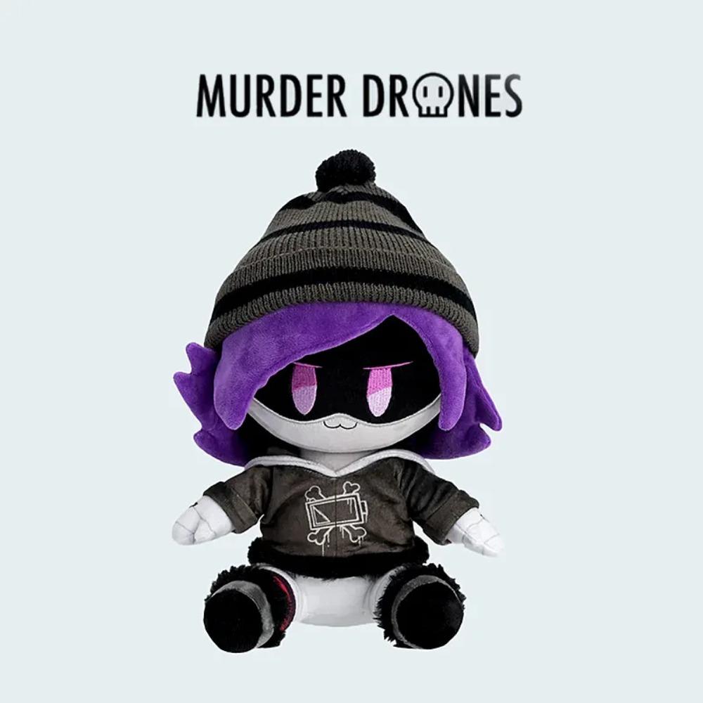 Oficiální plyšová hračka Cyn Uzi z Murder Drones Glitch Autentický anime doplněk Plyšový přívěsek Sběratelská panenka Pro fanoušky anime her