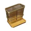 Chopstick er Punch Large Capacity Flatware Organizer Drainer Cutlery for Countertop Restaurant