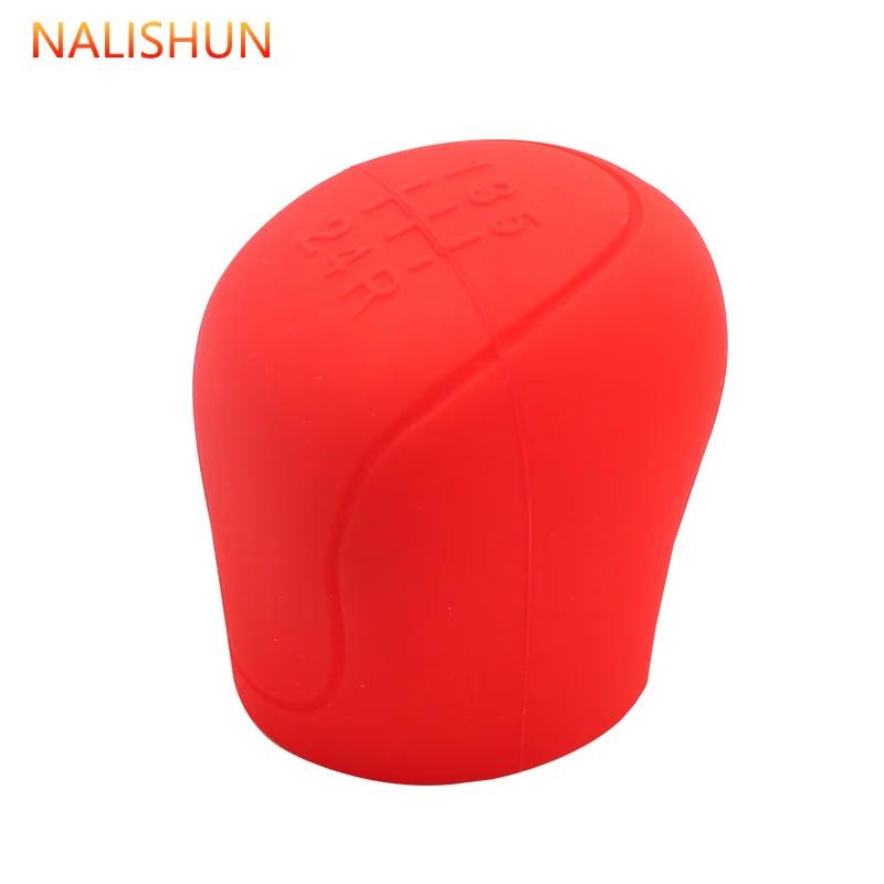 Auto Car Silicone Gear Shift Knob Cover Gear Shift Non Slip Grip Handle Protective Cover Cap Manual 5 6 Speed Car Accessories