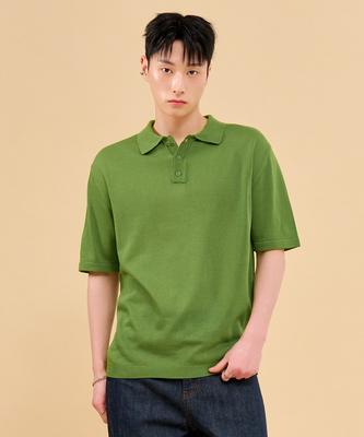 CHASECULT Men'S Cool Collared Short Sleeve Summer Knit-Fbrk5621D0H
