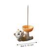Cartoon Good Lucky Cat Cat Tabletop Incense Base Sleep Aid Incense Stick Burner  Relaxation