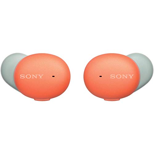 Sony WF-H800 True Wireless Earphones Hi-Res Audio Alexa Built-in 8H Playback Compact Lightweight Microphone Orange 2020 Model