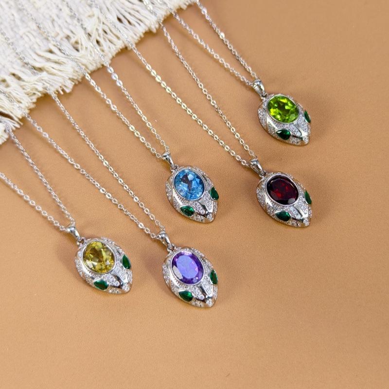 S925 Sterling Silver Clover Necklace Women Simple Niche Design Clavicle Chain