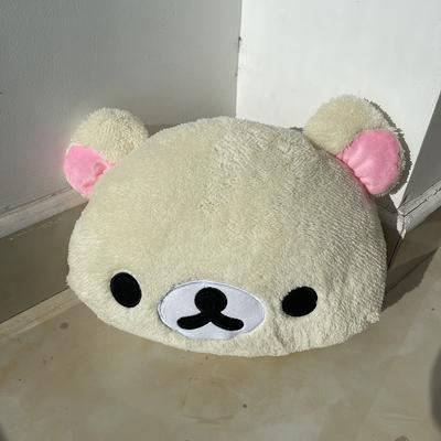 Premium-Quality Cute High-Standard Rilakkuma Top-Grade Plush High-Standard Warm Superior-Grade Hand First-Class Pillow Superior-Grade Cartoon