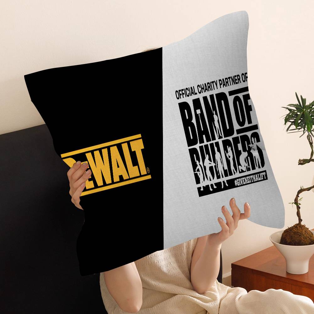 Tool Box D-DeWalt Stitch Lucky Dragon pillow cover sofa cushion cover home room decoration children gift