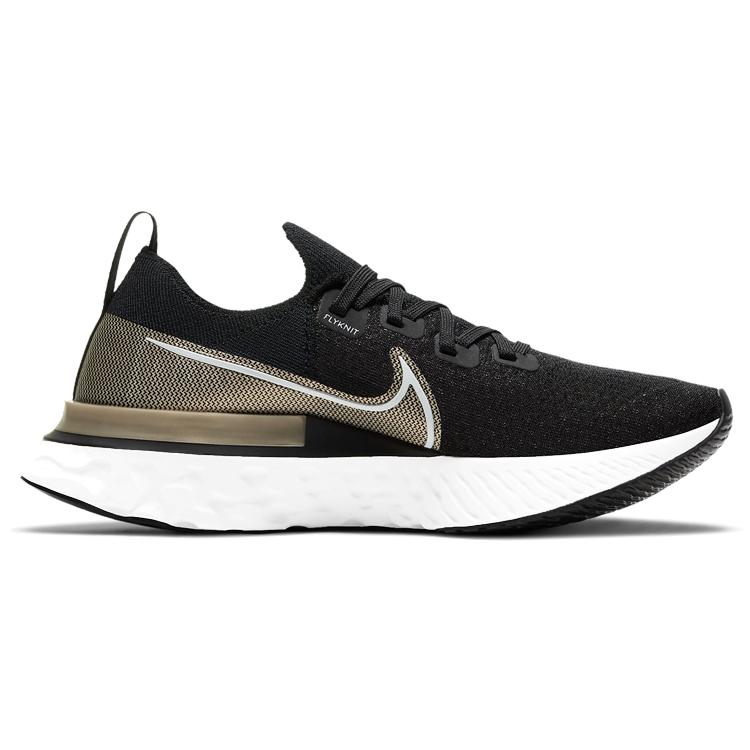 New Nike React Infinity Run Flyknit Metallic Gold Silk Women's CZ2861-001