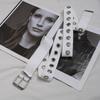 Knit Womens Waist Belt With Iron Buckle And Animal Pattern For Look Streetwear