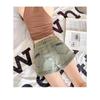 Vintage Spice Denim Shorts Women's Summer High-waisted A-line Skinny Stretch Hot Pants