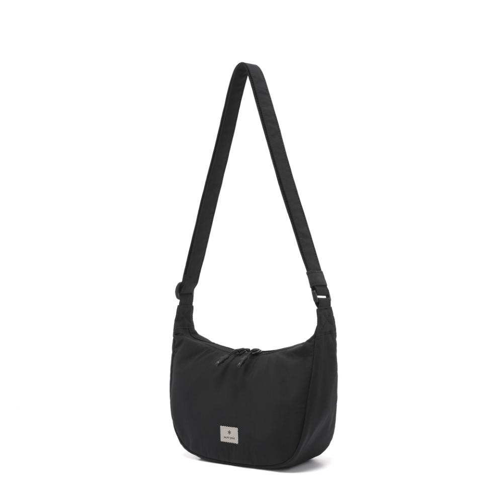[Snowpeak] Lightweight Taslan Mini Hobo Bag 2L Black (S26MWFCB77)