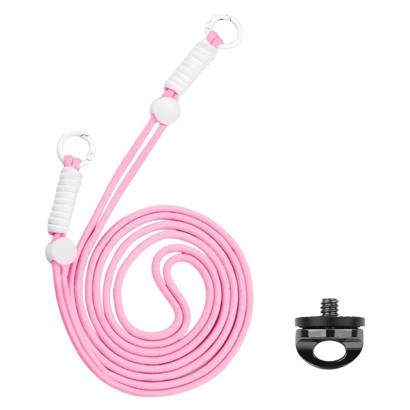 

Action Camera Nylon Strap Hanging Lanyard Rope for Pocket 3/ONE X3/X4 Sports Camera Anti Loss Accessories