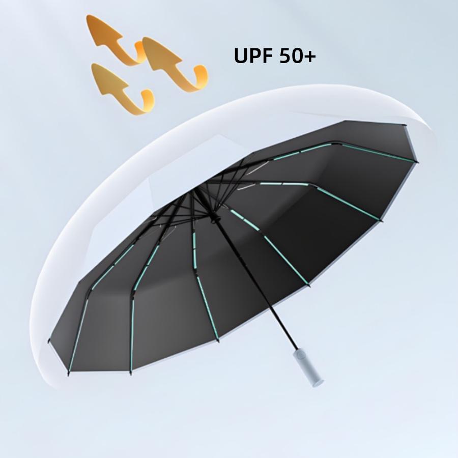 Large Automatic Umbrella 60 Bones Men's Strong Wind resistant Sunscreen and UV resistant Women's Dual purpose Sun