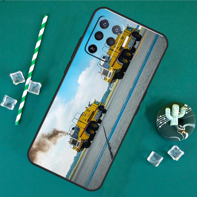 Fire Truck Case For Oppo A80 A40 A60 A16 A76 A96 A91 A15 A17 A74 A94 A54 A57S A18 A38 A58 A78 A98 Cover