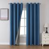 Shaoxing Keqiao Curtains Thickened 100% Shading Waterproof Full Shading Imitation Linen Curtains