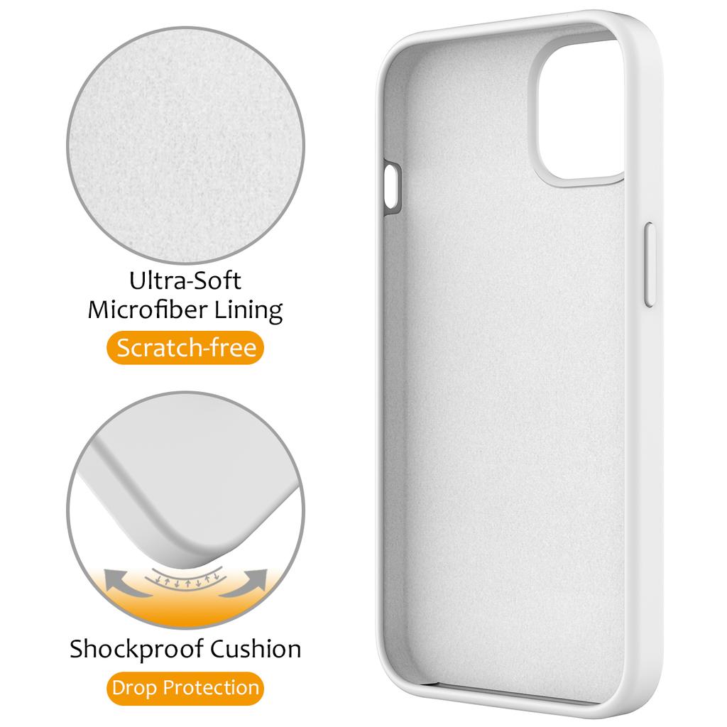 For iPhone 11 Magnetic Case with Ring Kickstand PC+Silicone Drop-Proof Phone Cover
