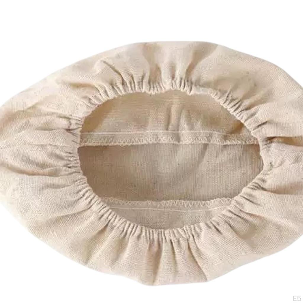 6 Stück Brotgärkörbchen Tuch Einlage Wiederverwendbar Tragbar