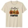 Hello Pumpkin TShirt Pumpkin Faces Halloween Halloween Gift For Him And Her