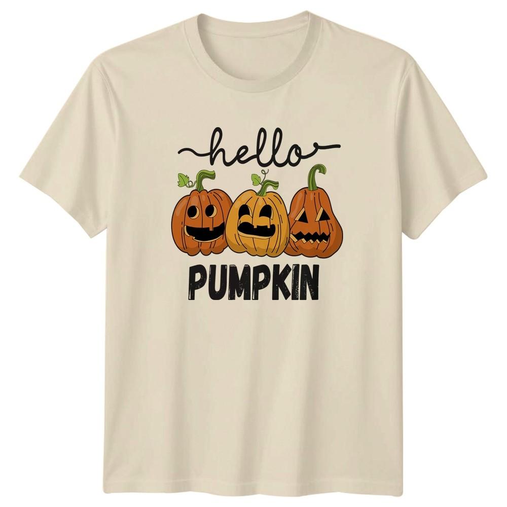 Hello Pumpkin TShirt Pumpkin Faces Halloween Halloween Gift For Him And Her