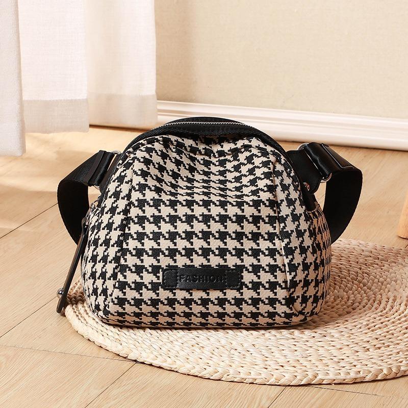 Bags Women's bags New autumn and winter trendy canvas bags Women's bags Fashion versatile shoulder bags Crossbody bags Breast bags