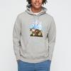 UNIQLO Cartoon Letter Print Long Sleeve Sweatshirt Unisex sweatshirt Gray 437646-03