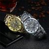 1PC Casual Business Watch Hollow Mechanical Gear Watch Men's Quartz Watches Fashion Gift
