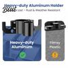 Compact Trailer Chain Storage Tow High-Strength Aluminum Metal Rust-Proof Safety Organizer for Heavy-duty Plugs Holder RV Hitch Neatly Stores