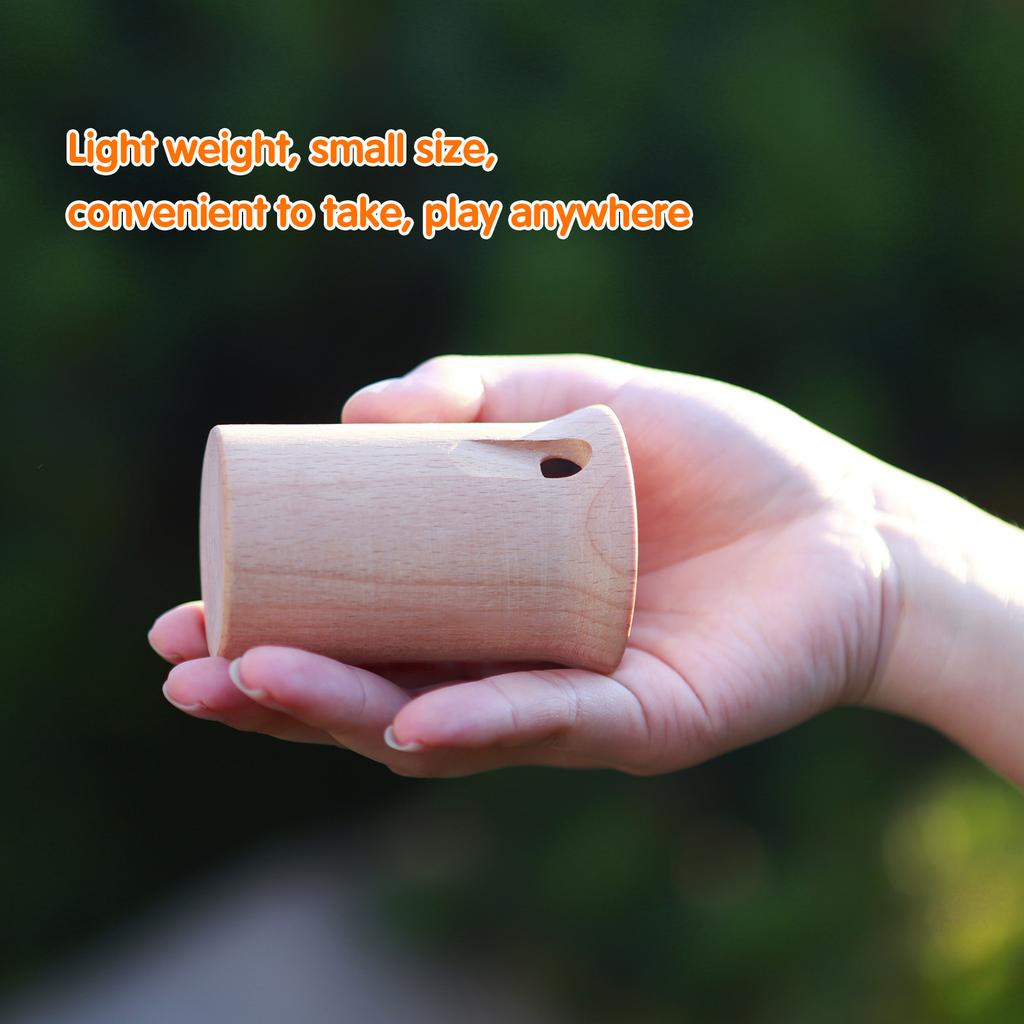 Wooden Bird Call Whistle Wooden Bird Whistle Fløyte Pedagogisk musikkinstrument