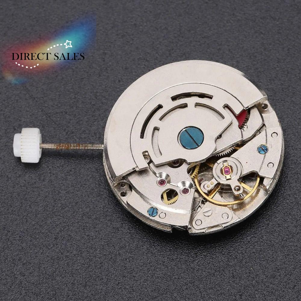Weißes Uhrwerk 2813 Uhrwerk 3 Zeiger Einzelkalender Uhrwerk Ersatz 4-Pin-Design Automatischer Mechanismus