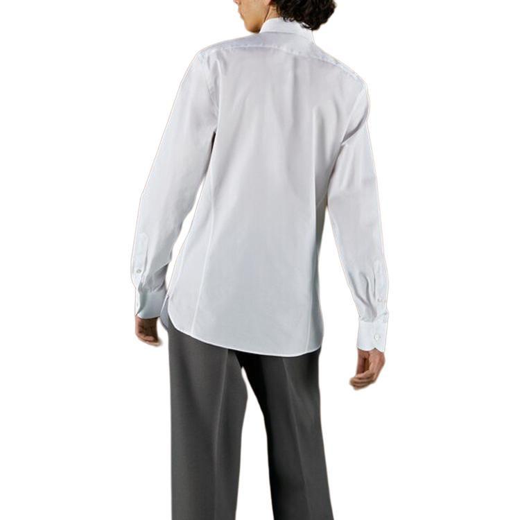 GG-embroidered cotton shirt 699560-ZAJOM-9000