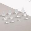 200 Clear Plastic Ear Plugs and Jewelry Accessories: DIY Earring Clasps and Leather Stoppers Collection
