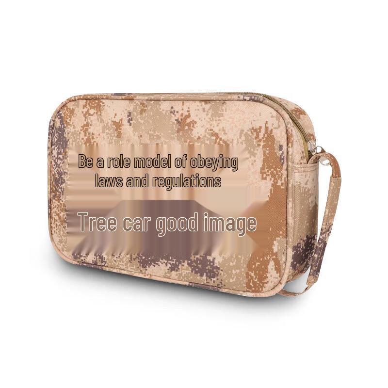Camouflage Driver Document Briefcase Small Bag