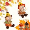 Thanksgiving Doll Harvest Season Sunflower Decoration Scarecrow Doll Series Decorations Autumn Home Decoration