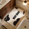 Fashion M-Mary-Q-Quants Floor Mat Cheaper Anti-slip Modern Living Room Balcony Printed Bedside Mats