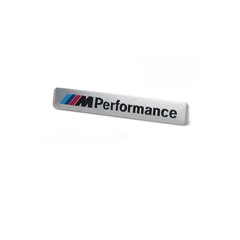 

B4 A5 For BMW M 1pcs Metal Labeling M Performance Car Interior Sticker For bmw M Sticker X1 X3 X4 X5 X6 X7 e46 e90 f20 e39 f10 C срібний