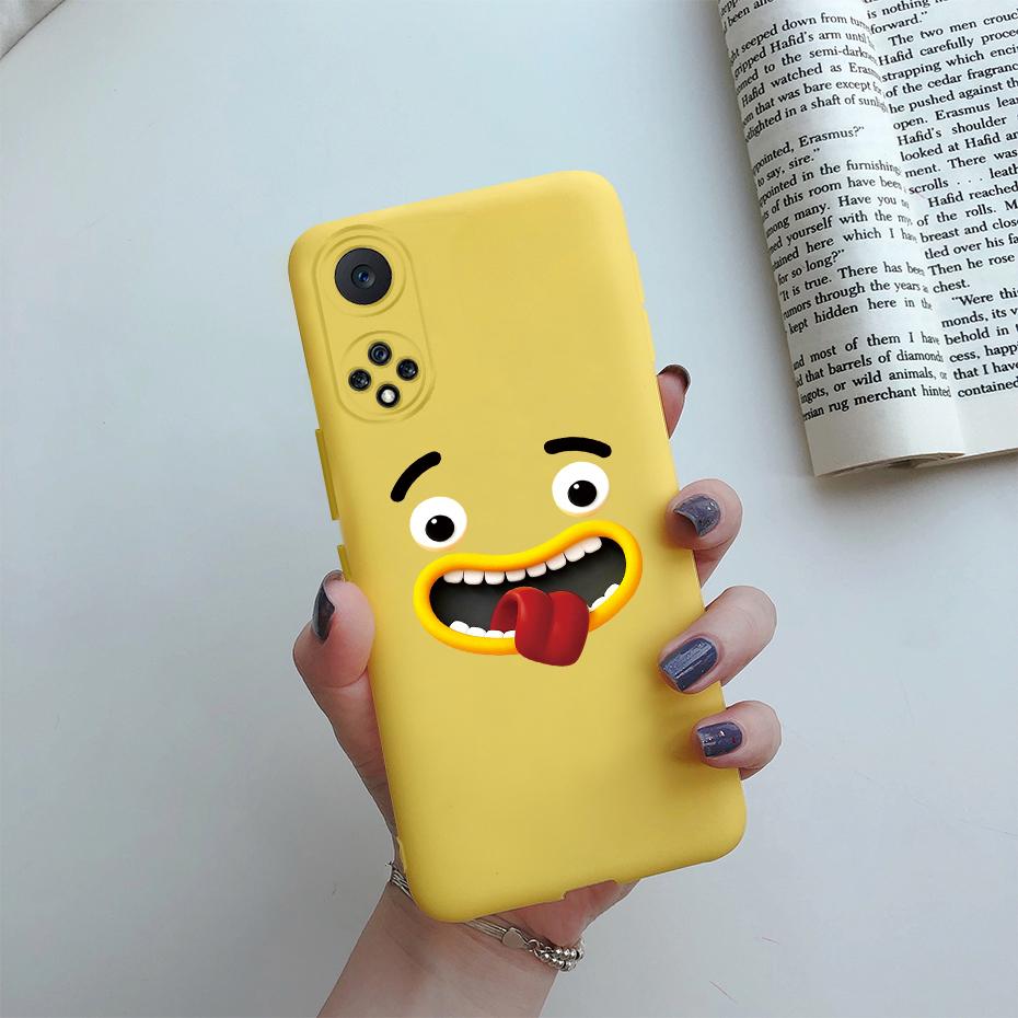 Honor 50 Case For Huawei Honor 50 Back Cover Soft Silicone Cute Cartoon Painted Phone Cases For Huawei Honor 50 Honor50 Bumper