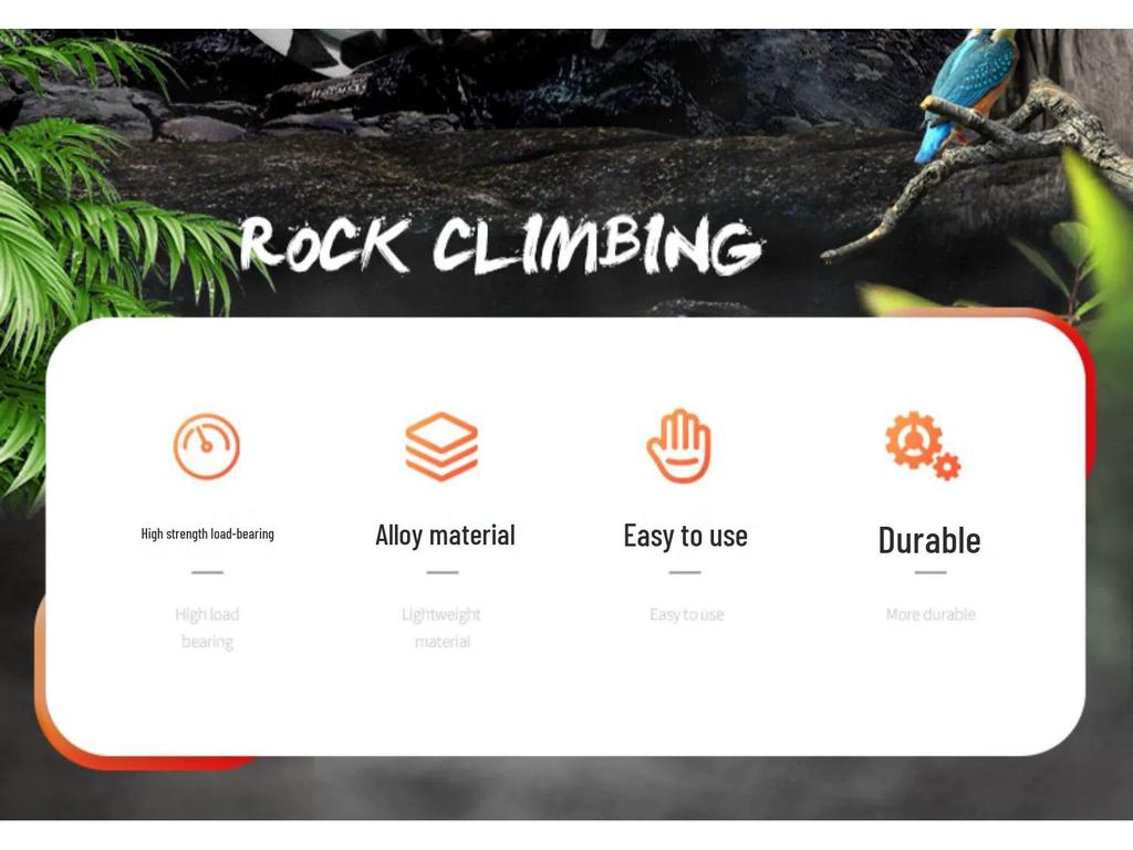 25KN O-Shaped Steel Lock Carabiner for Rock Climbing with Screw Lock Safety