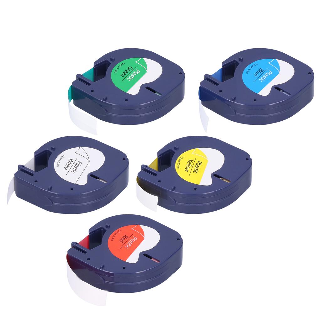 Label Tape Replacement for  LETRATAG Machine Ribbon  Print Accessories12mm x 4meter