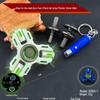 Luminous All-Metal Finger Spinner Set - Long Spin Time & Stress-Relief Toy