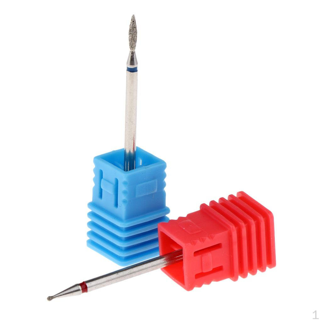 

2Pcs Electric Carbide Bits Manicure Grinding Tools 1.7 03
