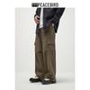 PEACEBIRD Men's Straight Cargo Parachute Pants