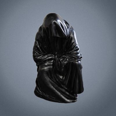 Ghost Wizard Home Desktop Creative Sculpture Living Room Atmosphere Decoration Festival Retro Fun Strange Party Gifts