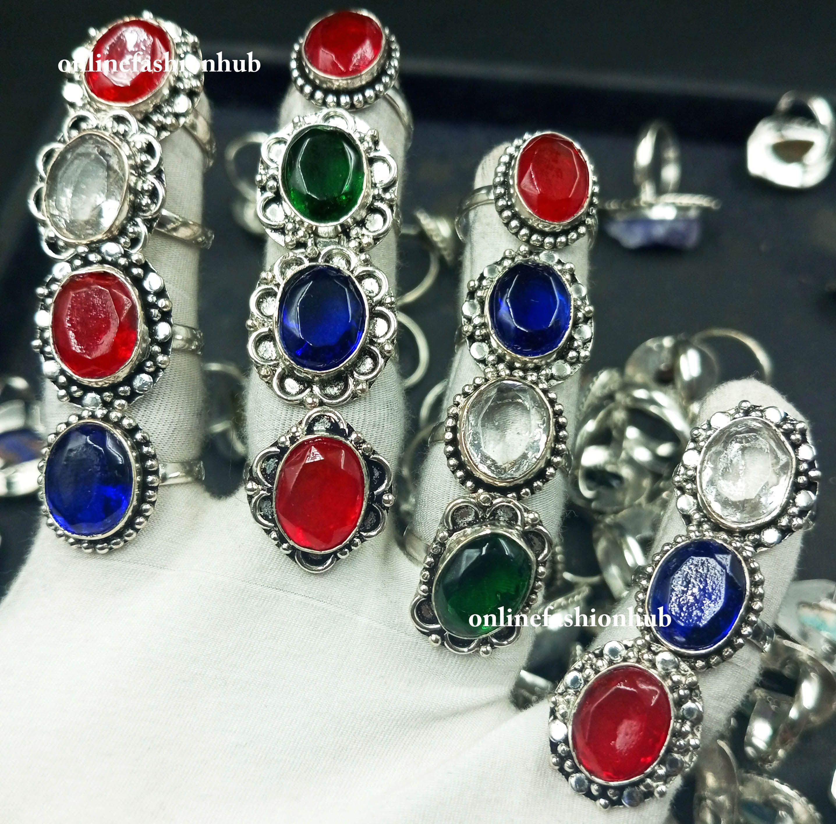 

5Pcs Multi Topaz Gemstone Дизайнерские кольца ручной работы Ювелирные изделия оптом, Ювелирные изделия оптом, Кольца оптом, Рождественский подарок, Оптовая продажа JewelryMRO-L32