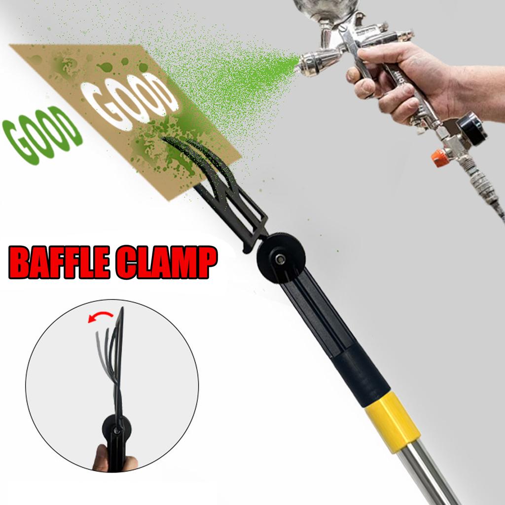 Convenient Angle Sprayer Paint Shield Holder Support Stand Set with Adjustable Positions For DIYer And Professional Use
