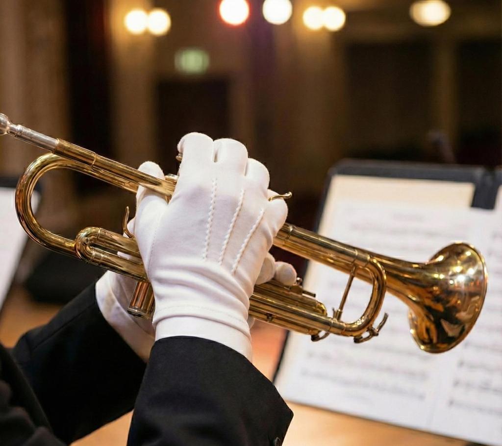 Hamilton Kilts White Cotton Working Gloves Dressing Hospitality Parade Freemason Military Police Funeral Glove