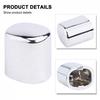 1 Piece Push Button Trim Chrome Direct Replacement