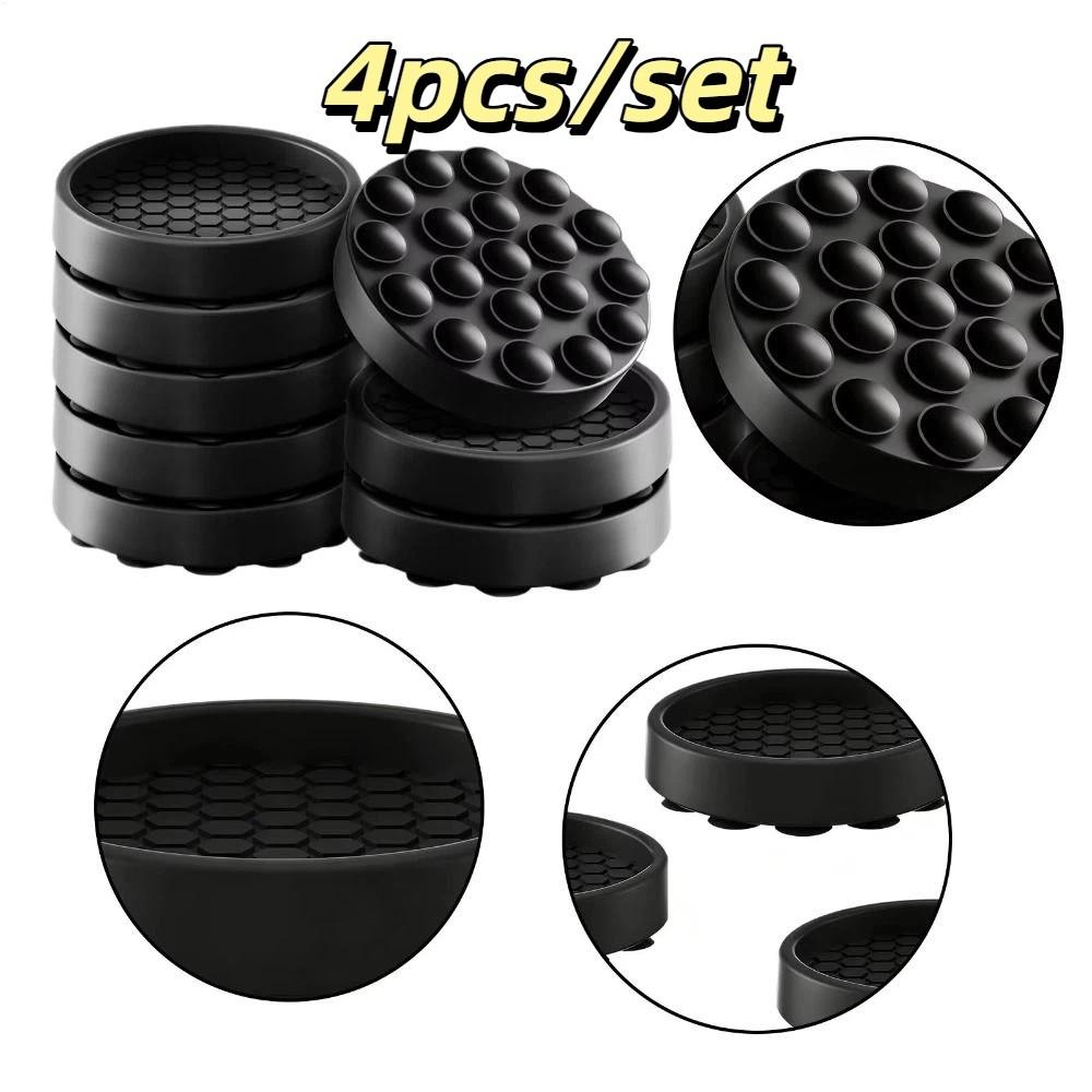 Diameter 5 Cm Silent Table Leg Pads Black Brown Round Sofa Coaster  Furniture and Sofa