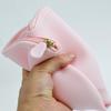 Candy Color Wash Storage Bag Waterproof Make Up Pouch Portable Silicone Cosmetic Bag  Students