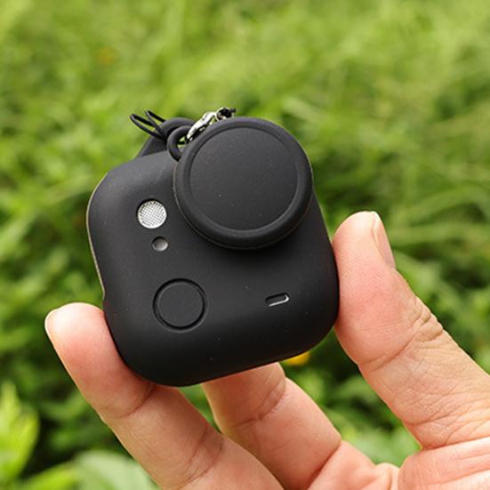 Silicone Protective Case for Insta360 GO Ultra Shockproof Action Camera Protector Cover Skin Shell with Lens Cap Sports Camera Accessories