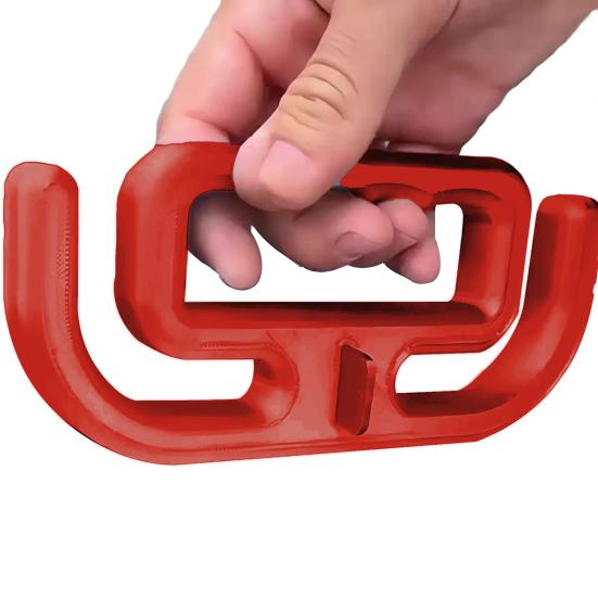 Grocery Bag Carrier Holder 80lbs Capacity Heavy Duty Shopping Bag Rack Comfortable Grip
